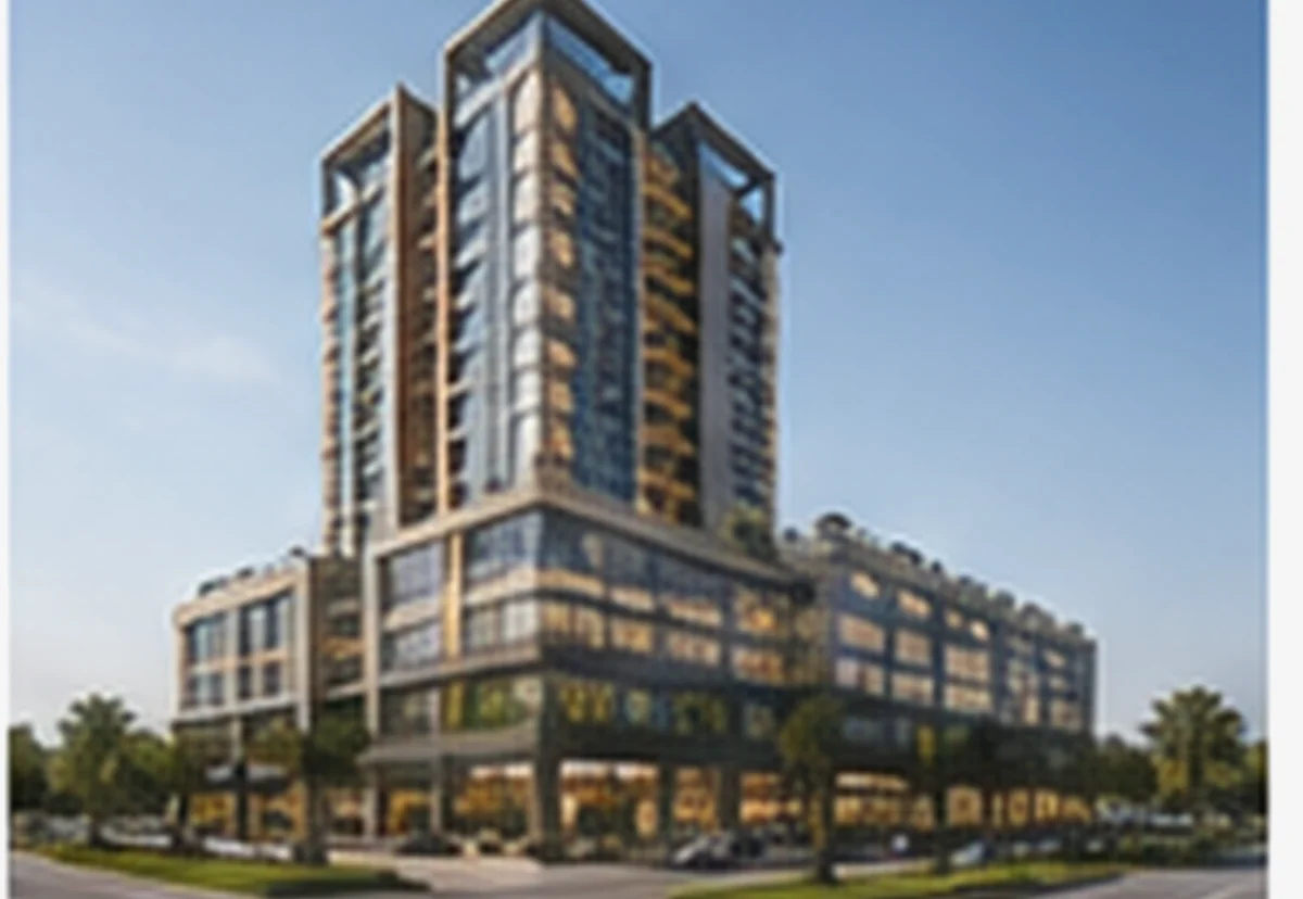 Sialkot Summit Mixed Use Tower 165 Lobby / Material View