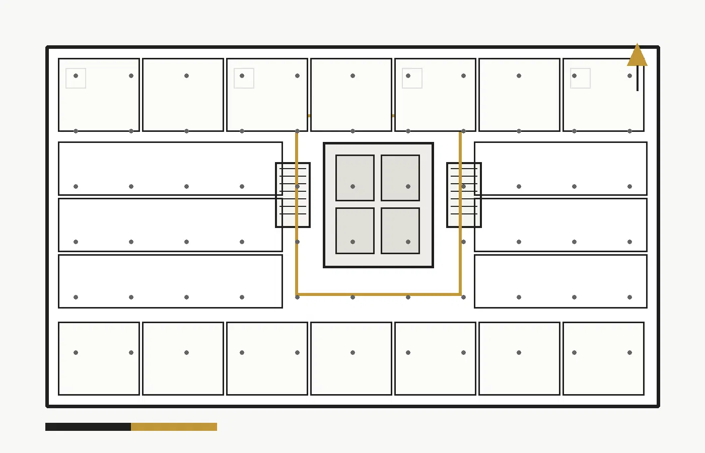 Abbottabad Crown Mixed Use Tower 132 Typical Floor Plan