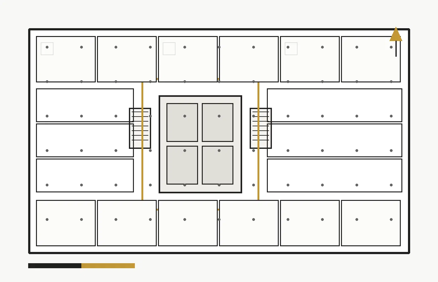 Bahawalpur Terrace Commercial Centre 119 Typical Floor Plan