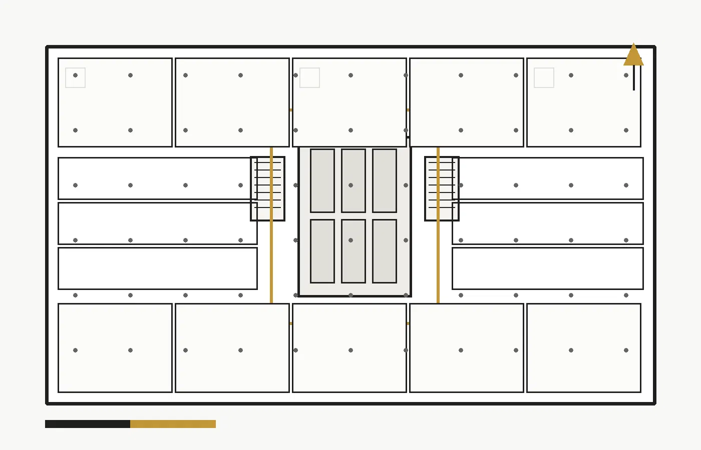 Bahawalpur Urban Corporate Tower 095 Typical Floor Plan