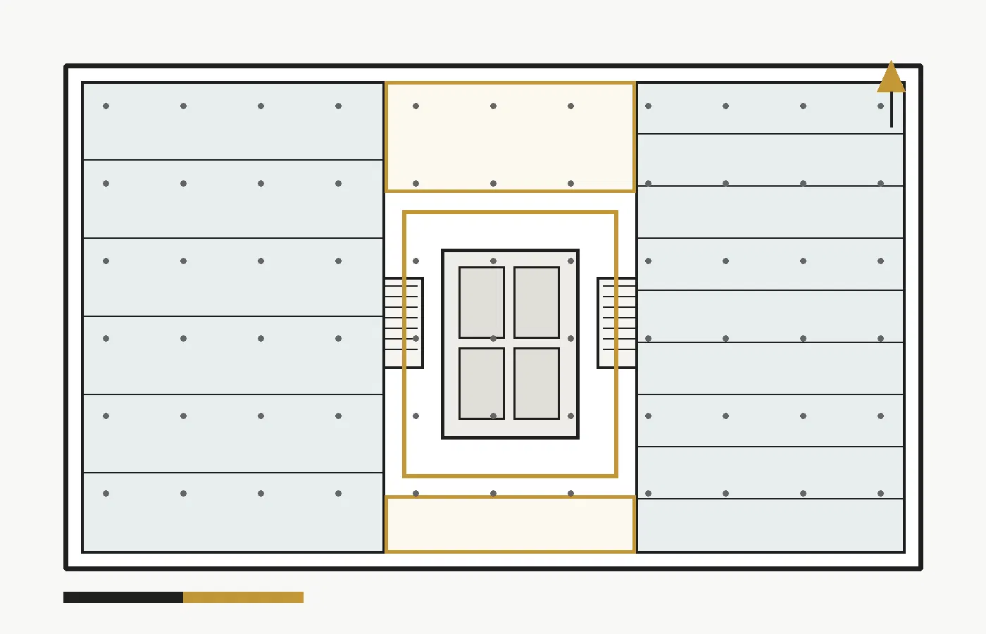 Faisalabad Central Corporate Tower 137 Typical Floor Plan