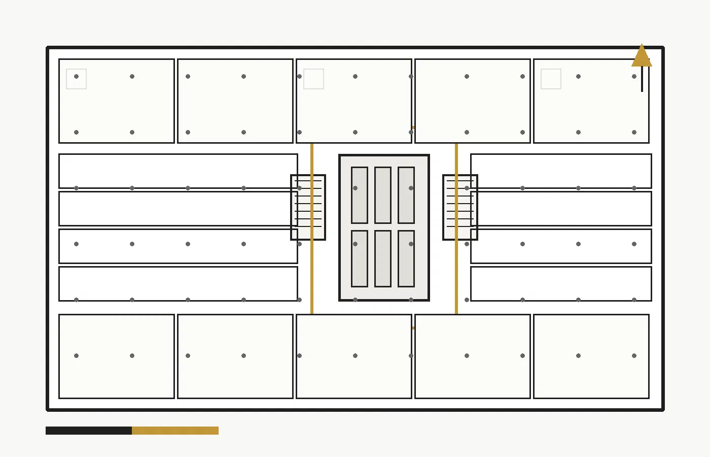 Faisalabad Landmark Mixed Use Tower 089 Typical Floor Plan
