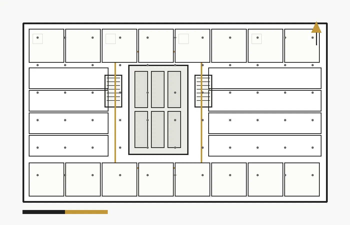 Gujranwala One Mixed Use Tower 176 Typical Floor Plan
