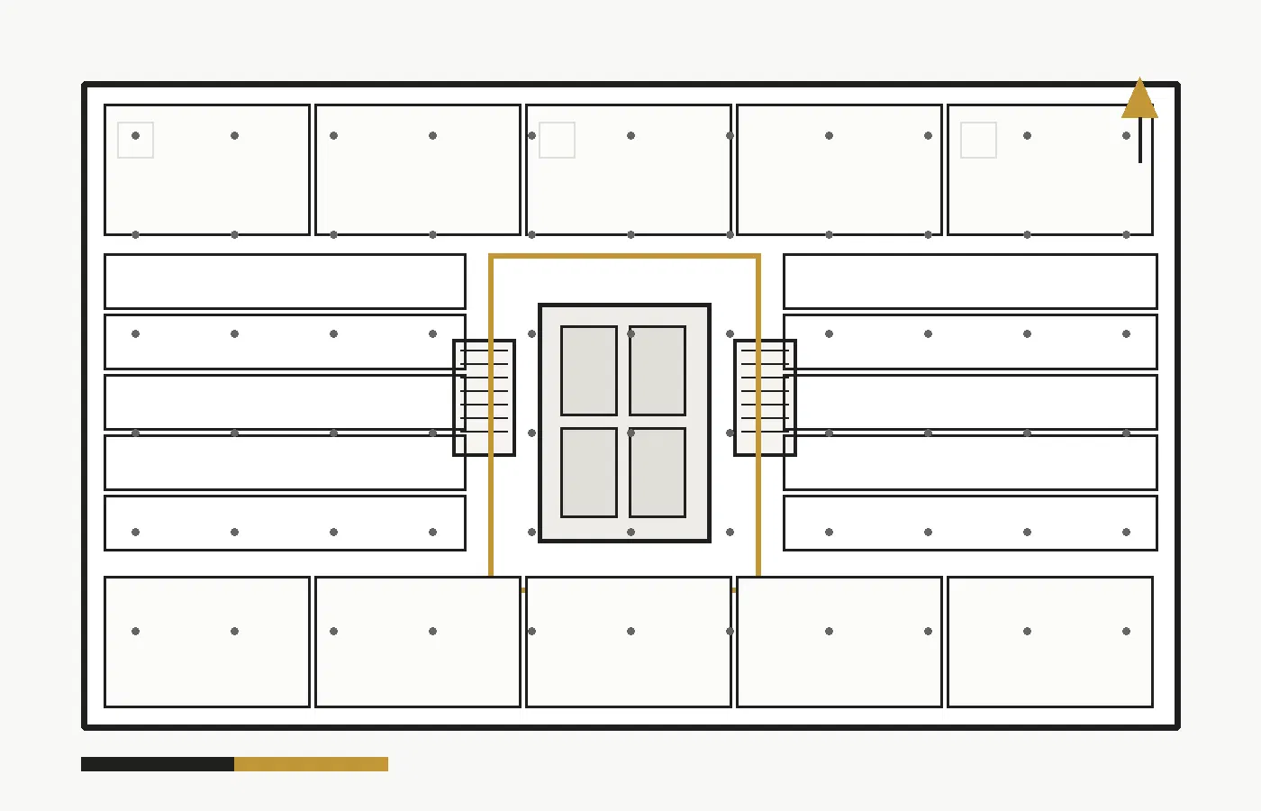 Gujranwala Signature Corporate Tower 116 Typical Floor Plan