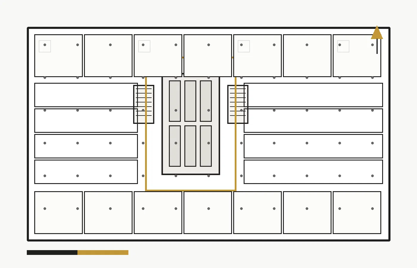 Hyderabad Capital Commercial Centre 106 Typical Floor Plan