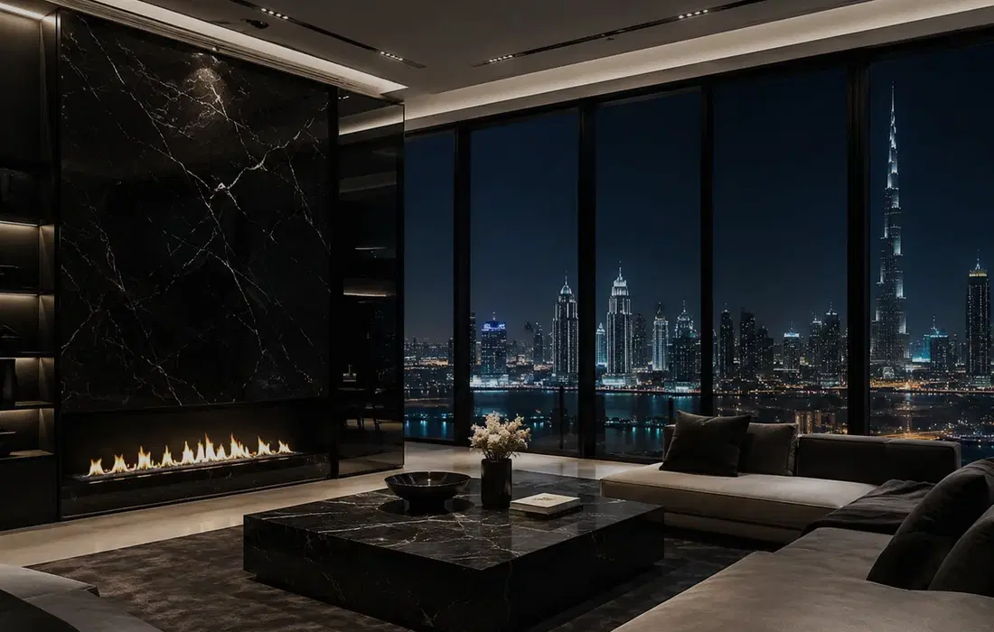 Hyderabad District Business Tower 070 Lobby / Material View
