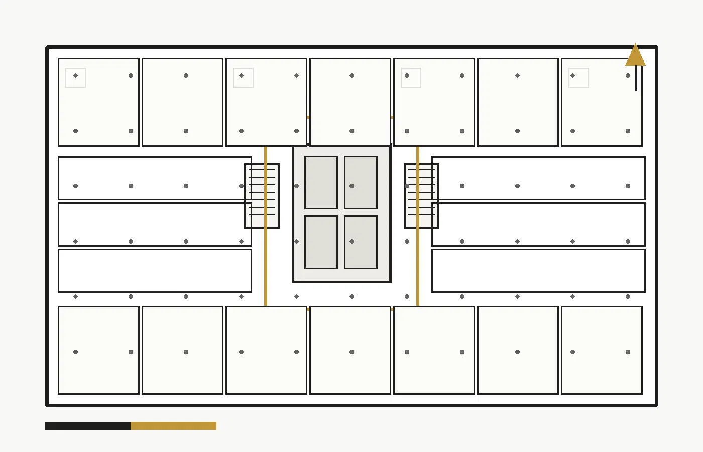 Hyderabad District Business Tower 070 Typical Floor Plan