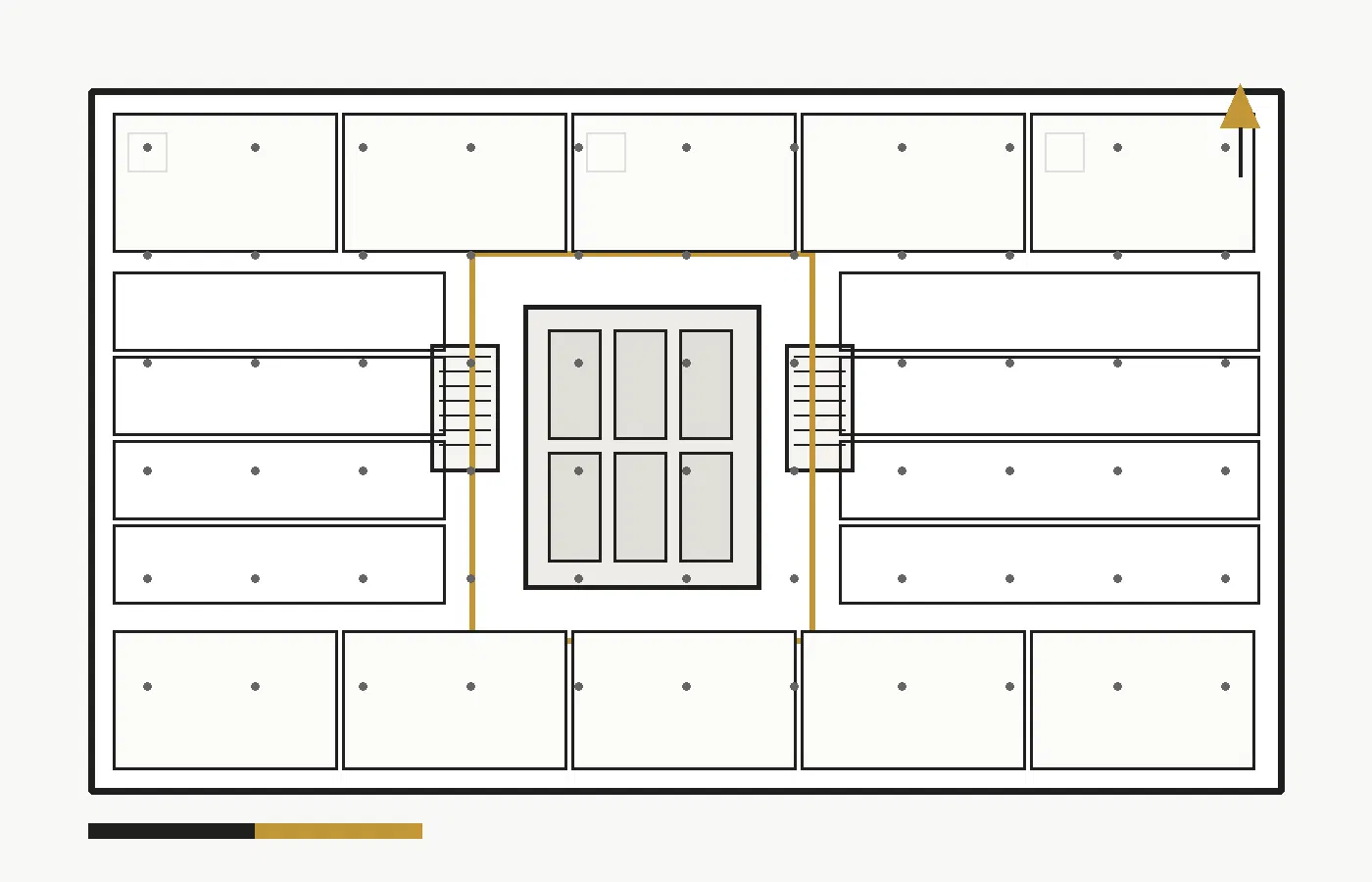 Hyderabad Grand Corporate Tower 094 Typical Floor Plan