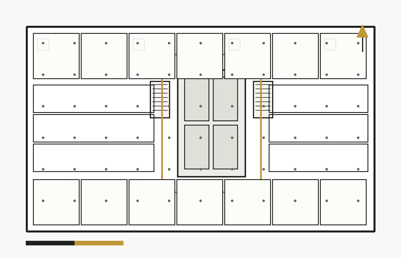 Hyderabad Nova Corporate Tower 082 Typical Floor Plan