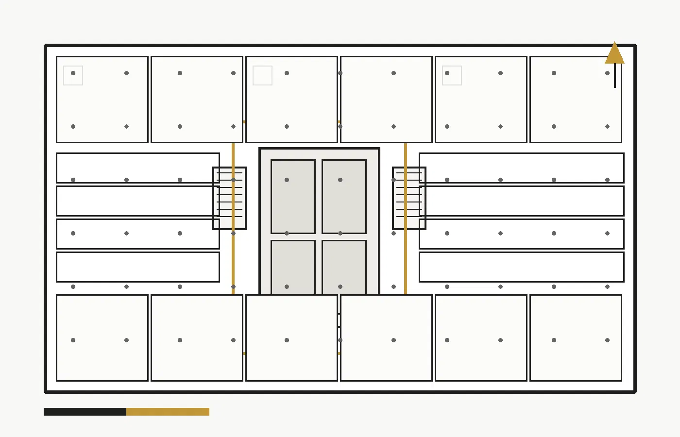 Islamabad Atrium Business Tower 039 Typical Floor Plan