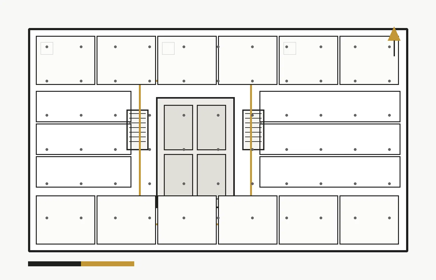 Karachi Edge Corporate Tower 098 Typical Floor Plan