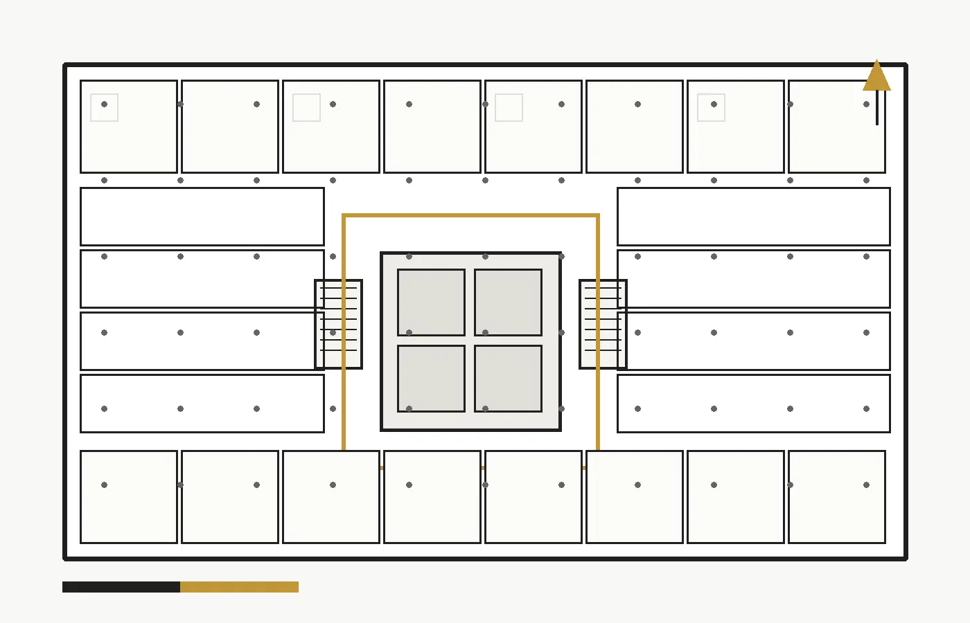 Karachi Gateway Corporate Tower 110 Typical Floor Plan