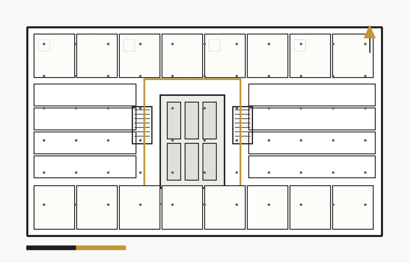 Karachi Nova Mixed Use Tower 074 Typical Floor Plan