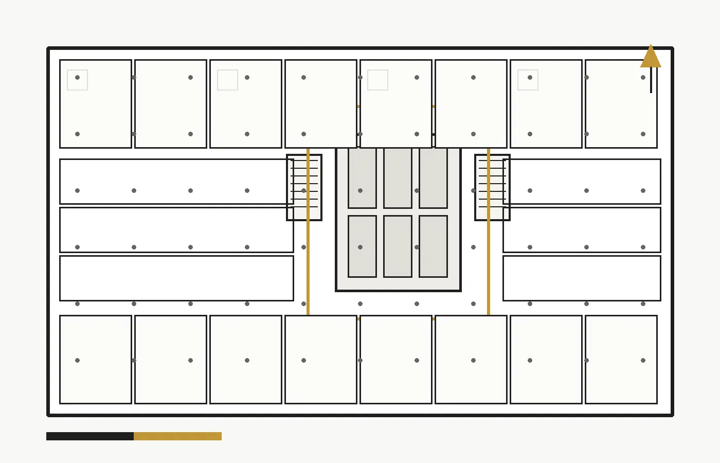 Karachi Regent Corporate Tower 146 Typical Floor Plan
