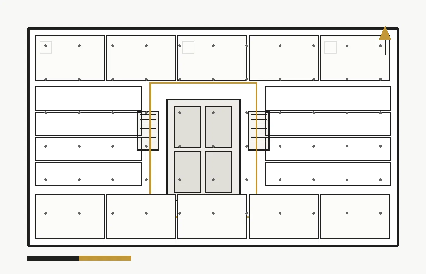 Karachi Regent Mixed Use Tower 038 Typical Floor Plan
