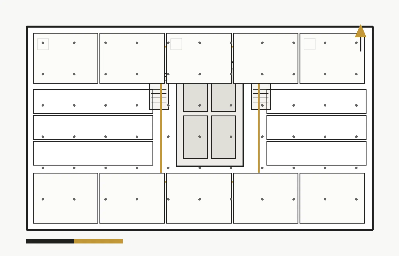 Multan Edge Mixed Use Tower 090 Typical Floor Plan