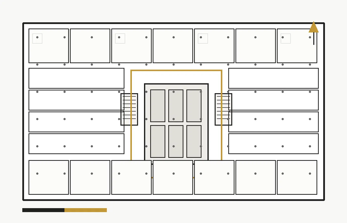 Multan Fusion Business Tower 018 Typical Floor Plan