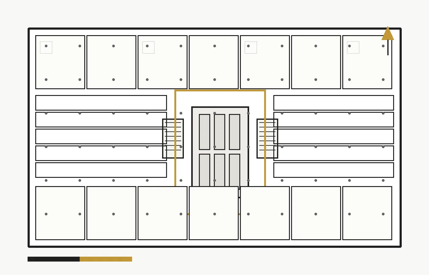 Multan Galleria Corporate Tower 006 Typical Floor Plan