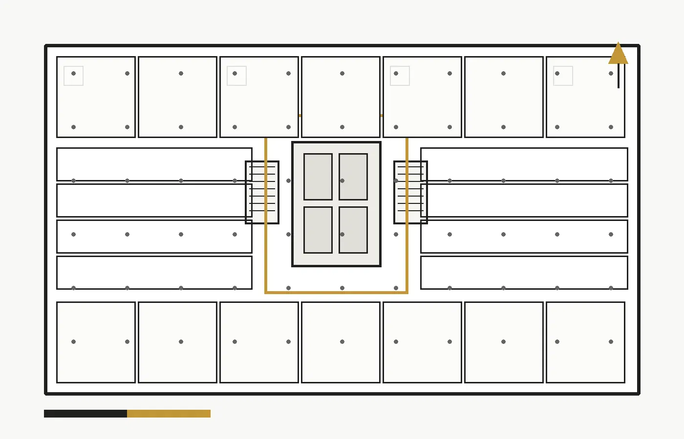 Multan Point Corporate Tower 114 Typical Floor Plan