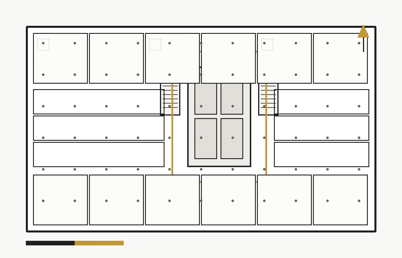 Peshawar Nexus Business Tower 043 Typical Floor Plan