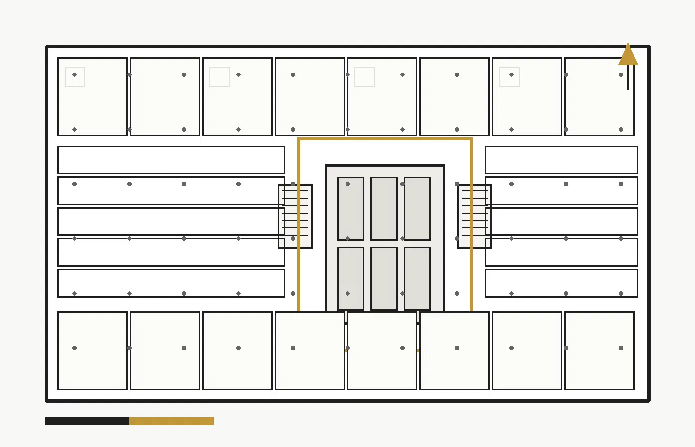 Rawalpindi Vertex Corporate Tower 136 Typical Floor Plan