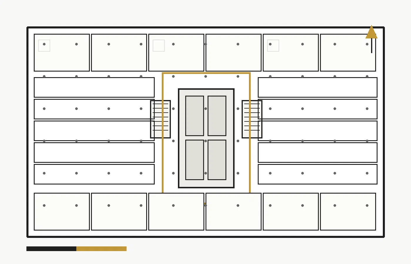 Rawalpindi Vista Corporate Tower 052 Typical Floor Plan