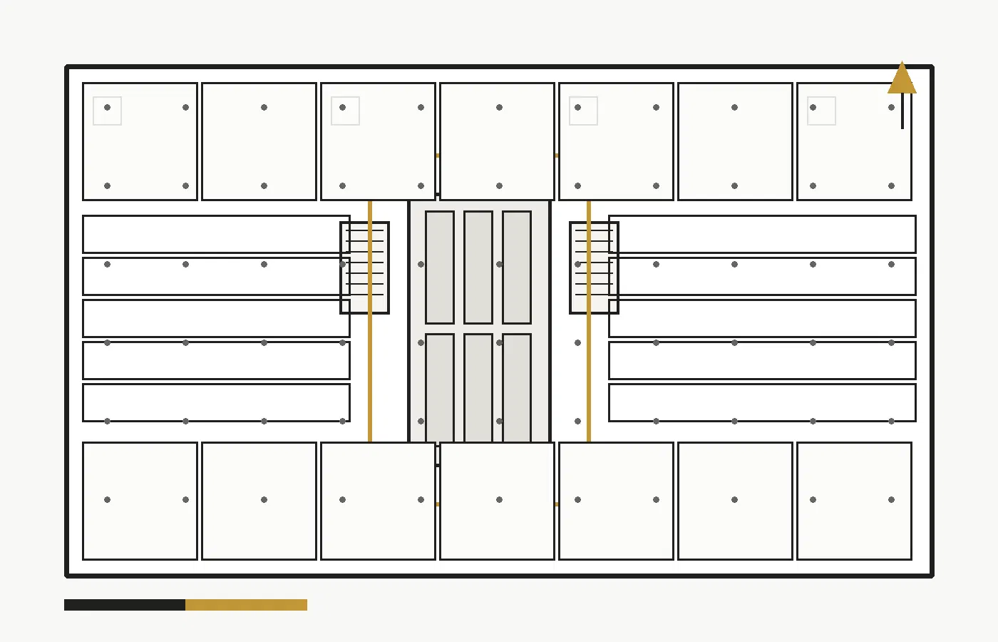 Sialkot Meridian Mixed Use Tower 021 Typical Floor Plan